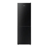 Edesa EFC1822NFGBK Total No Frost Kühl-Gefrierkombination Schwarz Glas 304 Liter